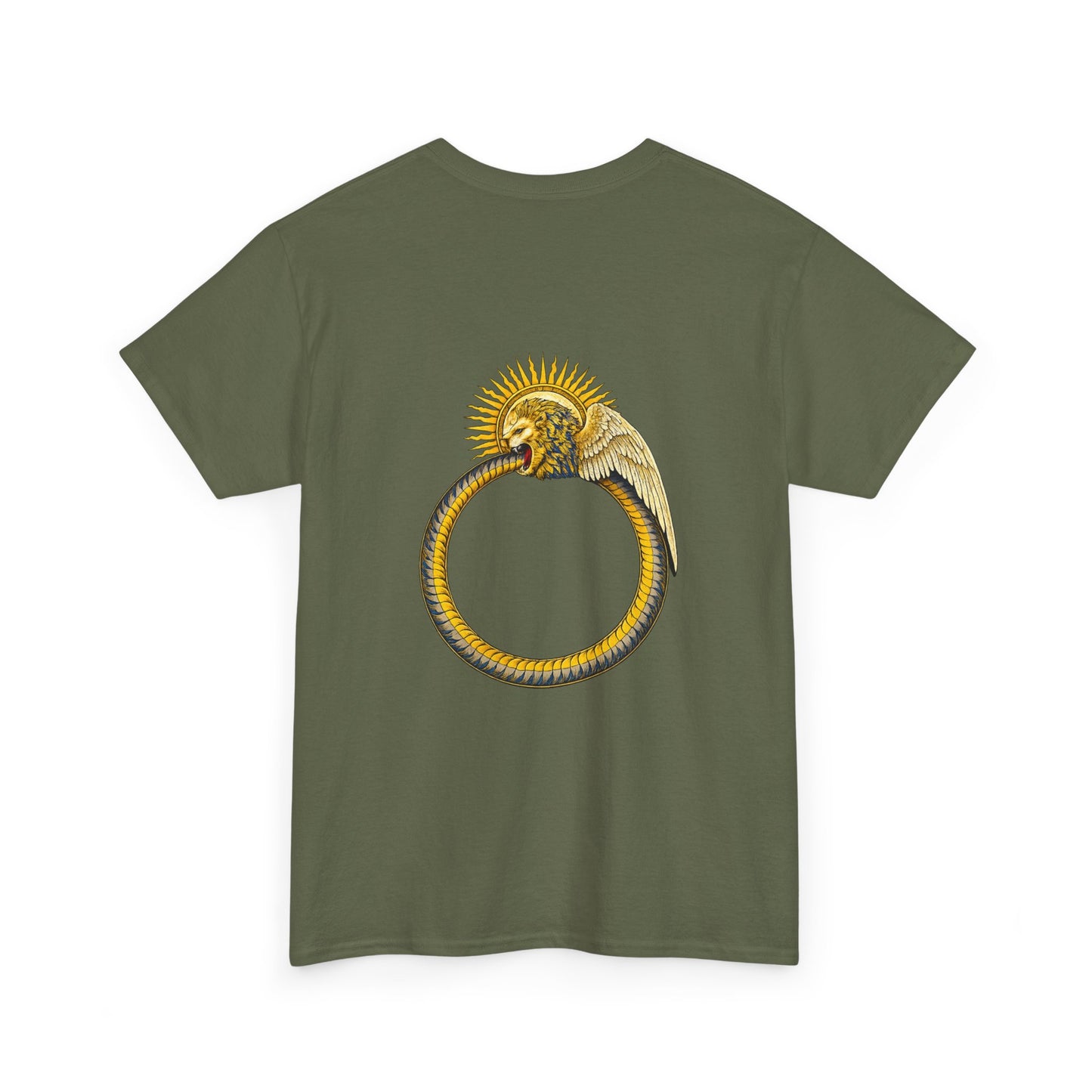 All Is Mind T-Shirt Military Green - Allegedly Enlightened