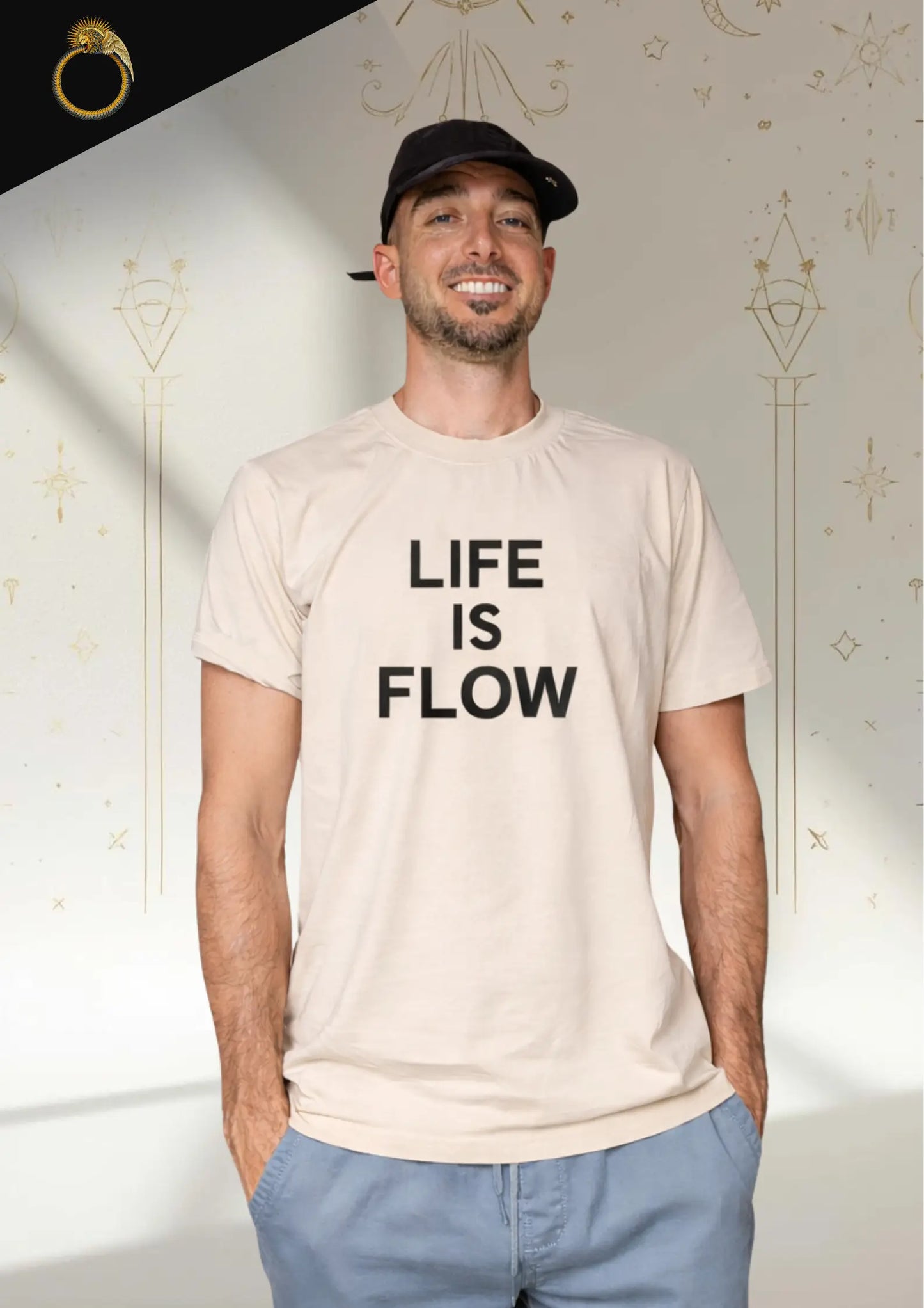Life Is Flow T-shirt - Allegedly Enlightened