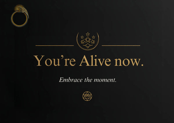 You're alive now - Allegedly Enlightened